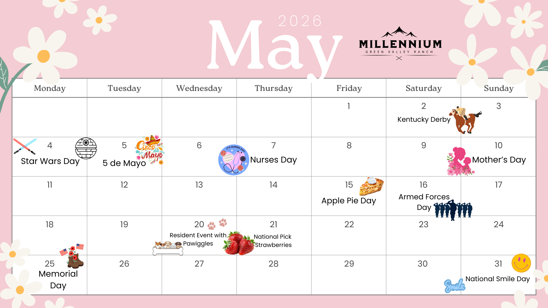 May Event Calendar 