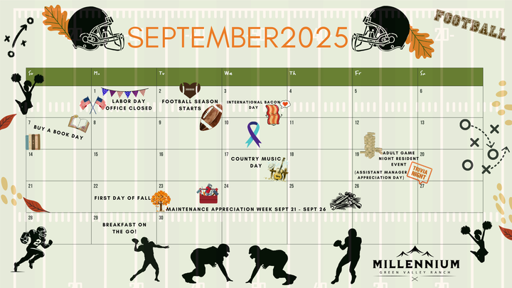 September Event Calendar