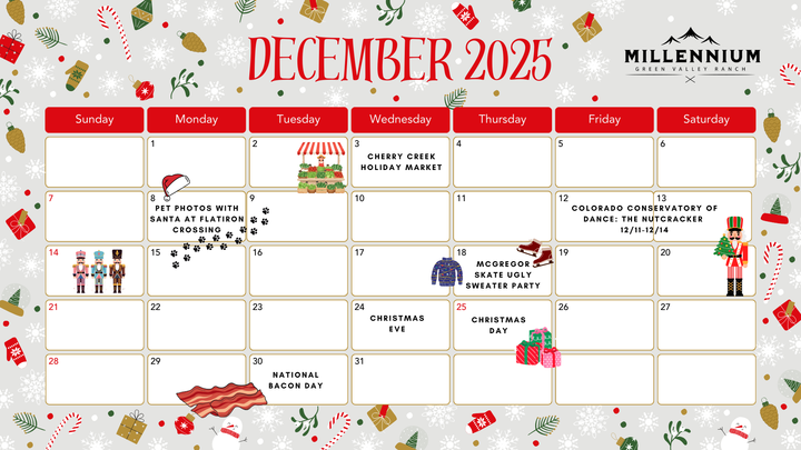 December Event Calendar